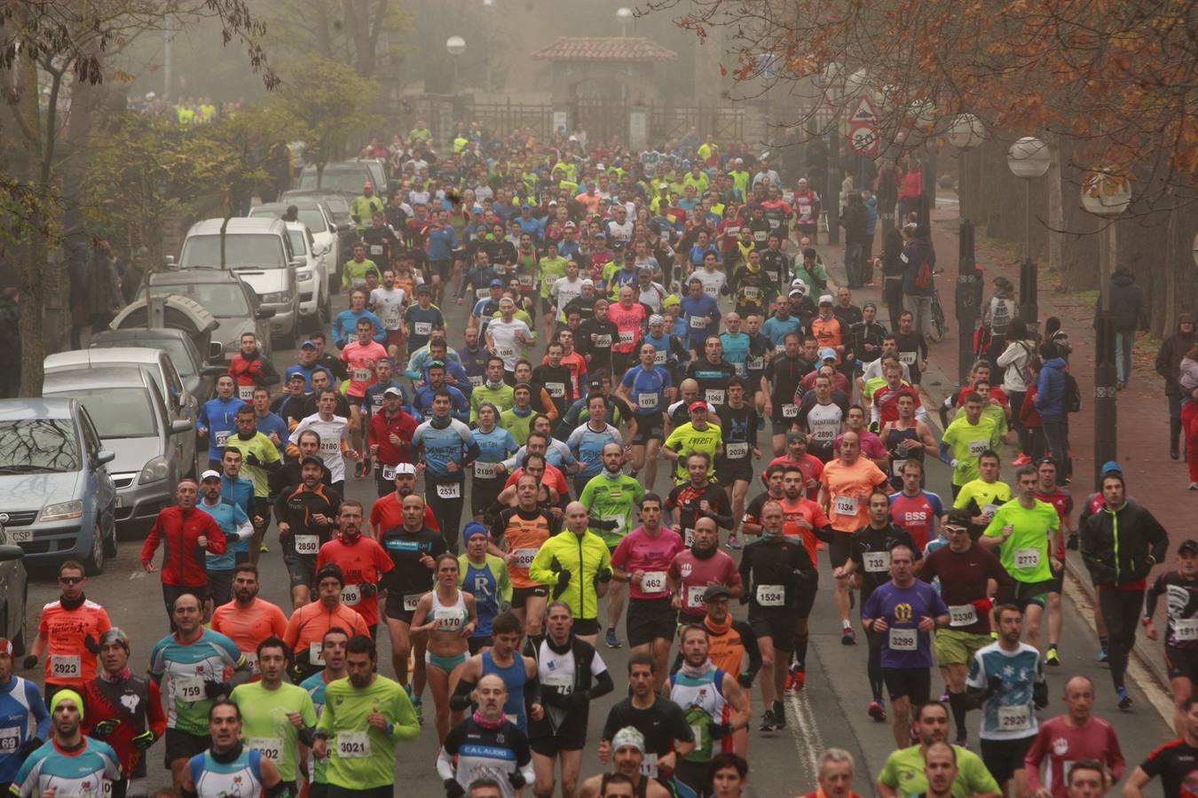 La Media Maratón de Vitoria (II - tramo final y meta)