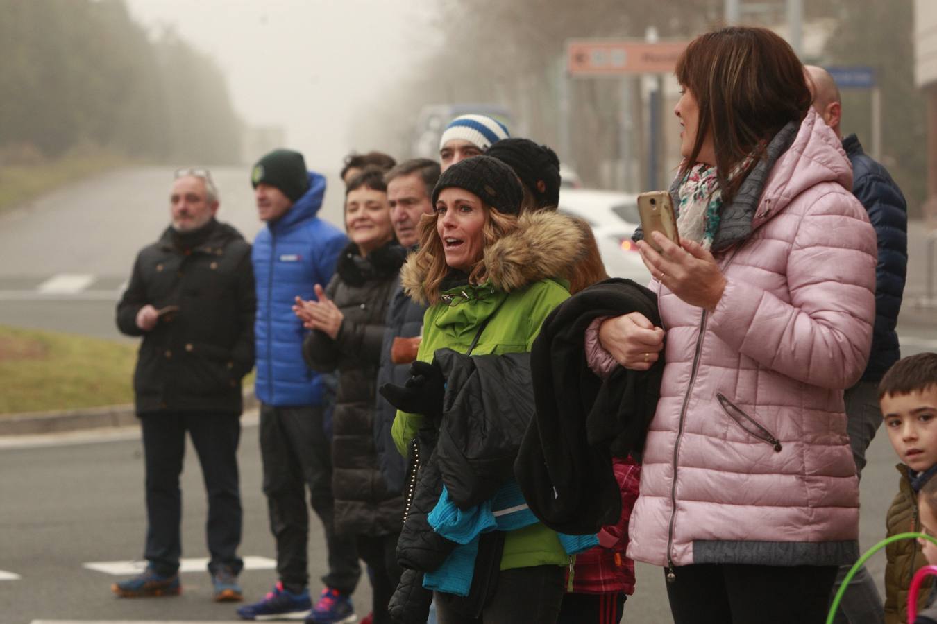 La Media Maratón de Vitoria (II - tramo final y meta)