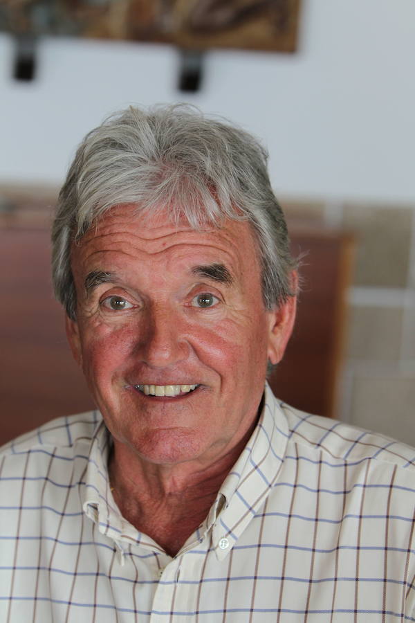 En una sesión de fotos con EL CORREO en 2011. 