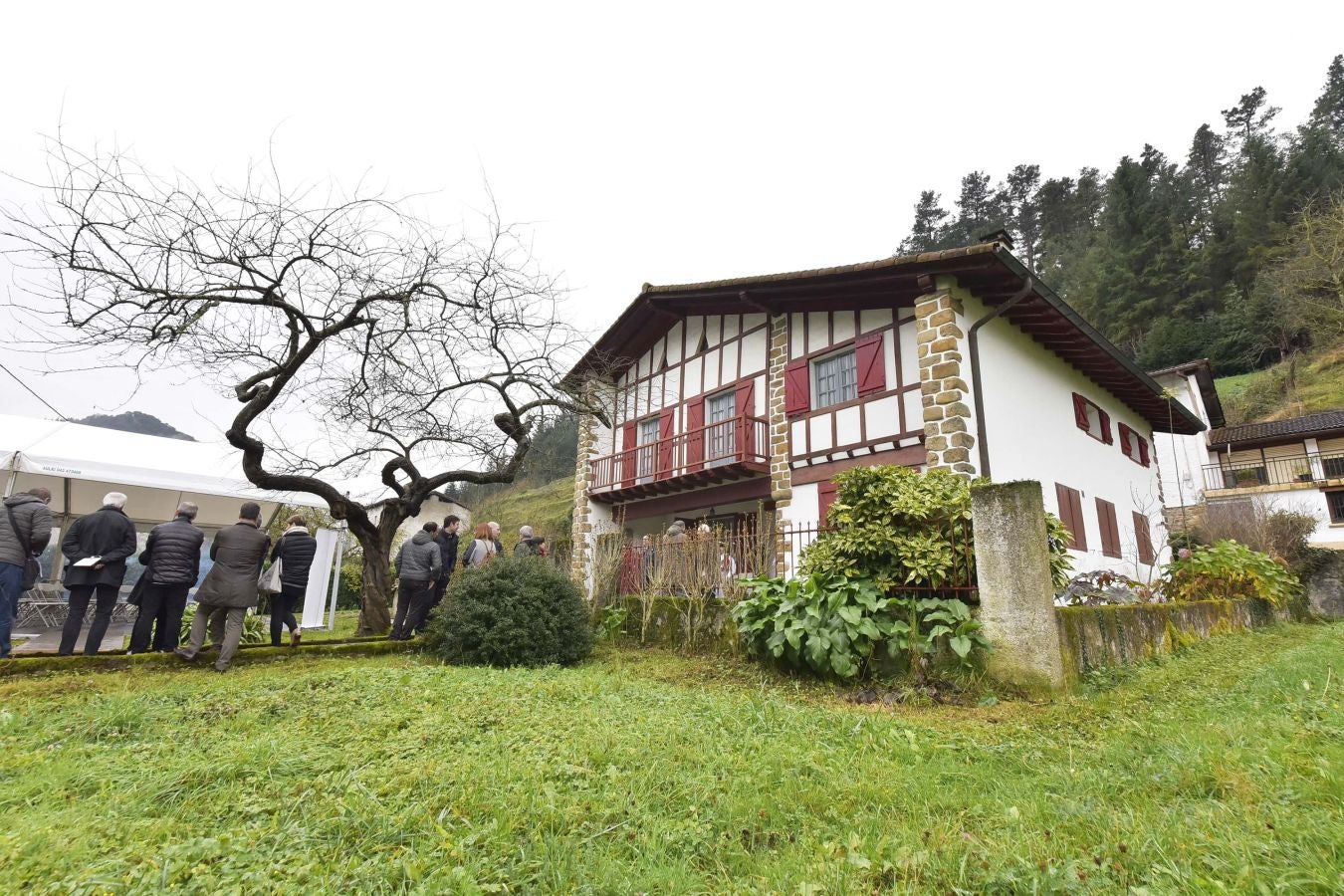 Homenaje a Barandiaran, padre de la cultura vasca