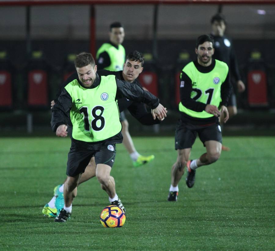 El entrenamiento de Euskal Selekzioa, en imágenes