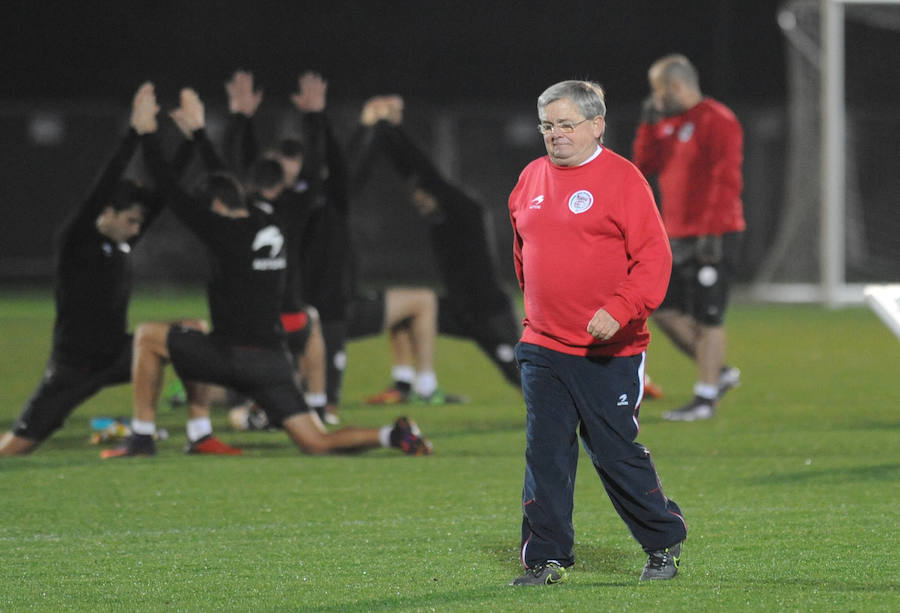 El entrenamiento de Euskal Selekzioa, en imágenes