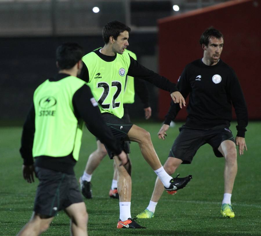 El entrenamiento de Euskal Selekzioa, en imágenes