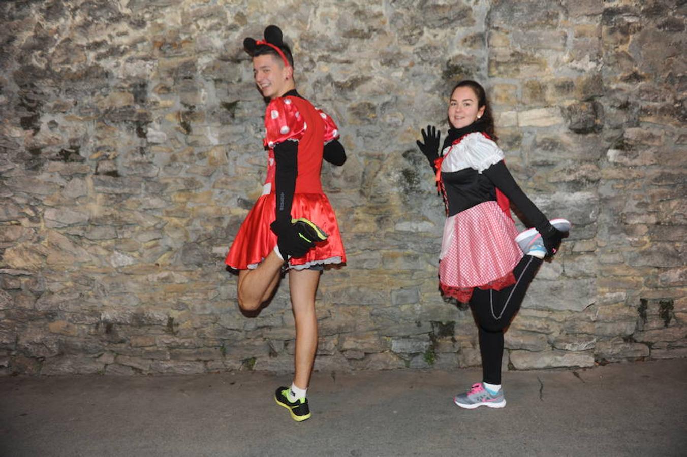 Calentamiento para la San Silvestre de Vitoria 2016