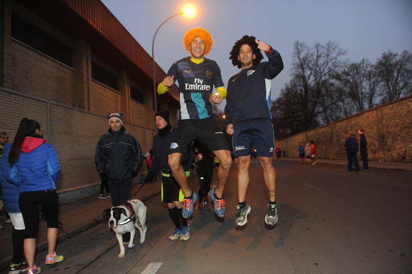 Calentamiento para la San Silvestre de Vitoria 2016