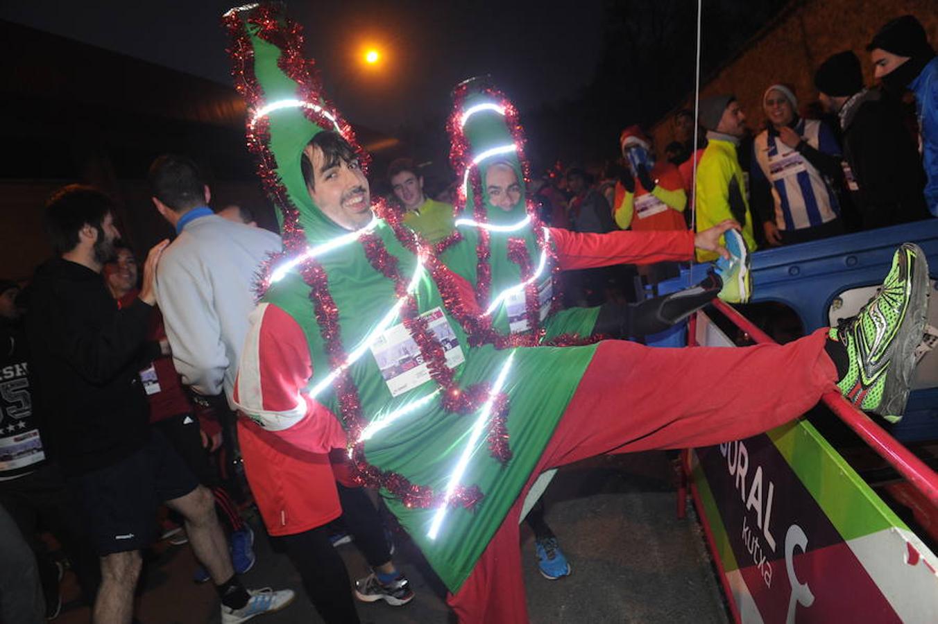 Calentamiento para la San Silvestre de Vitoria 2016
