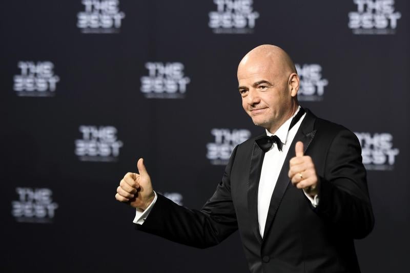 El presidente de la FIFA, el suizo Gianni Infantino.