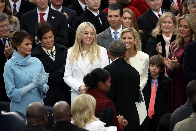 Las mejores imágenes de Melania Trump en la ceremonia