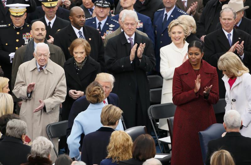 Las mejores imágenes de Melania Trump en la ceremonia