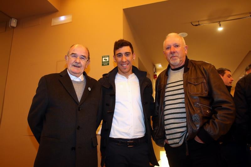 Txiki Carrocera, Omar Fraile y Mikel Gutiérrez.