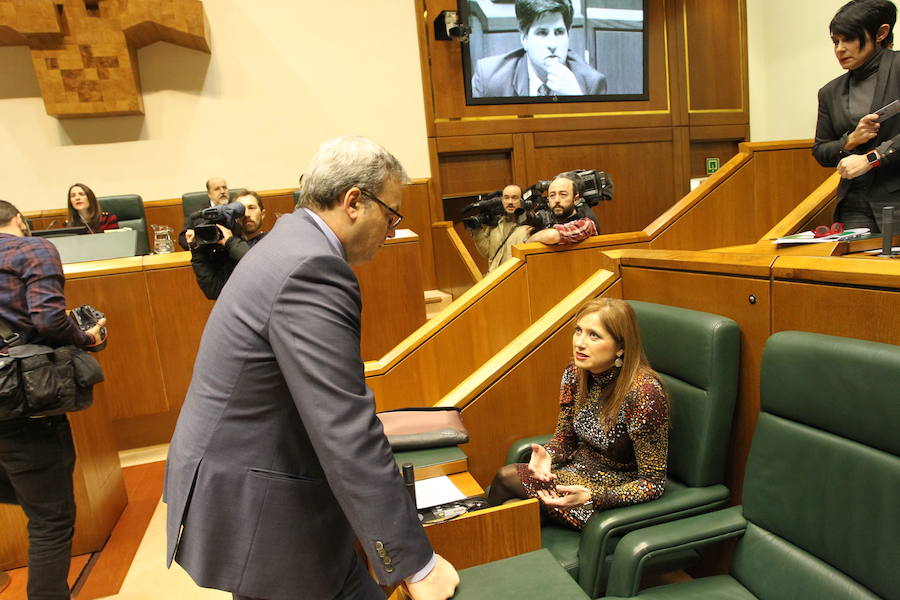 Homenaje silencioso del Parlamento vasco a Gregorio Ordóñez