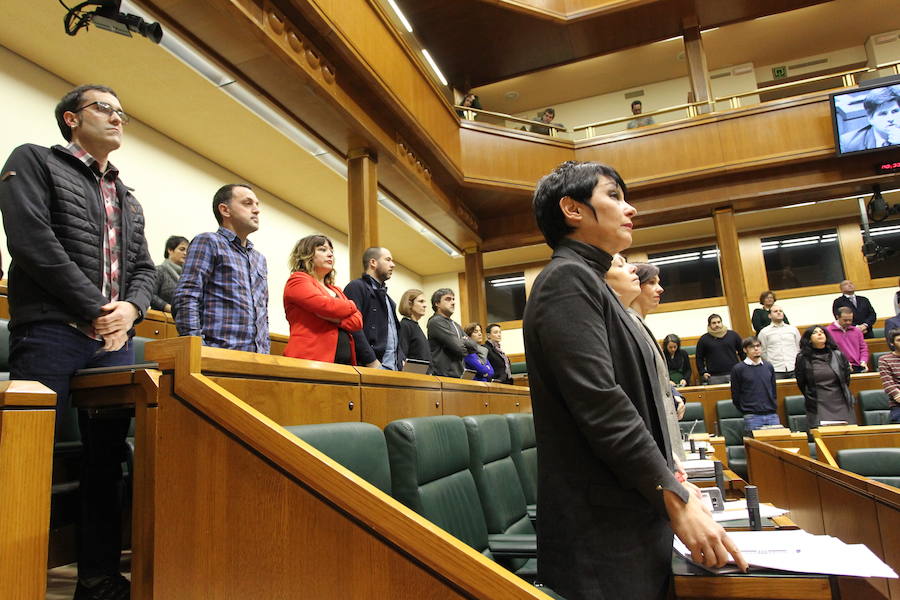 Homenaje silencioso del Parlamento vasco a Gregorio Ordóñez