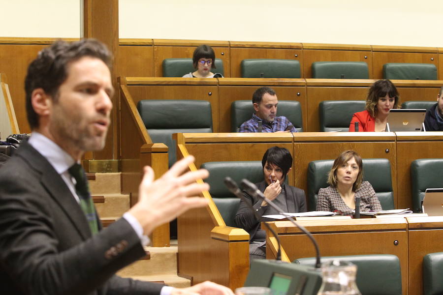 Homenaje silencioso del Parlamento vasco a Gregorio Ordóñez