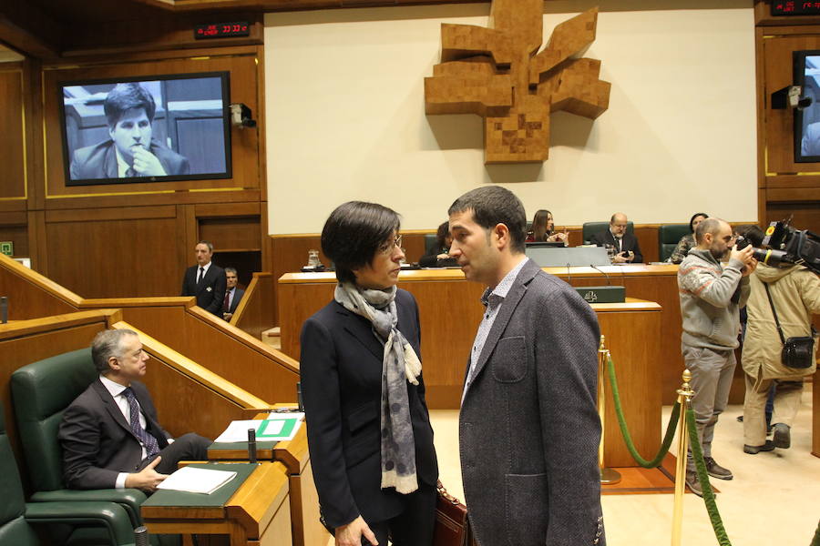 Homenaje silencioso del Parlamento vasco a Gregorio Ordóñez