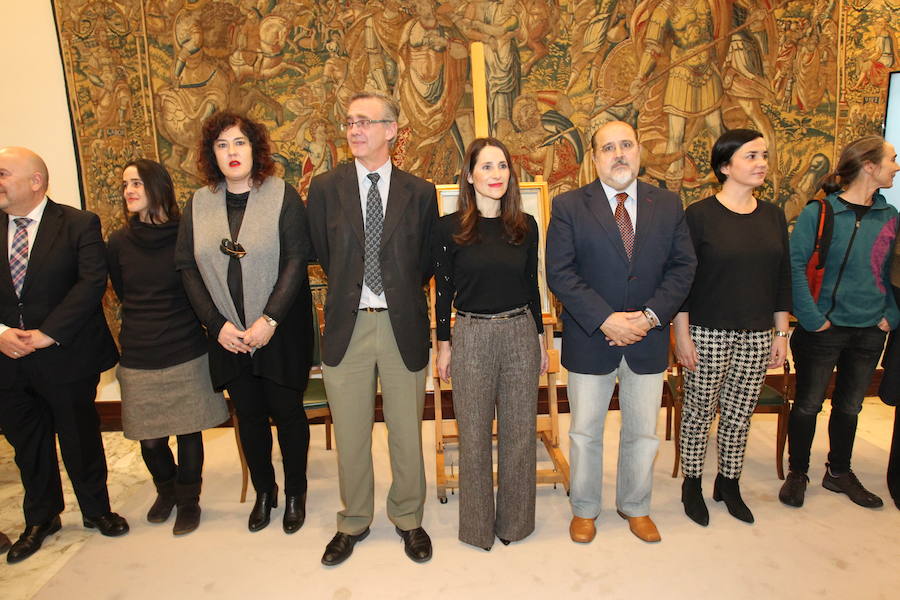 Homenaje a Joseba Leizaola en el Parlamento vasco