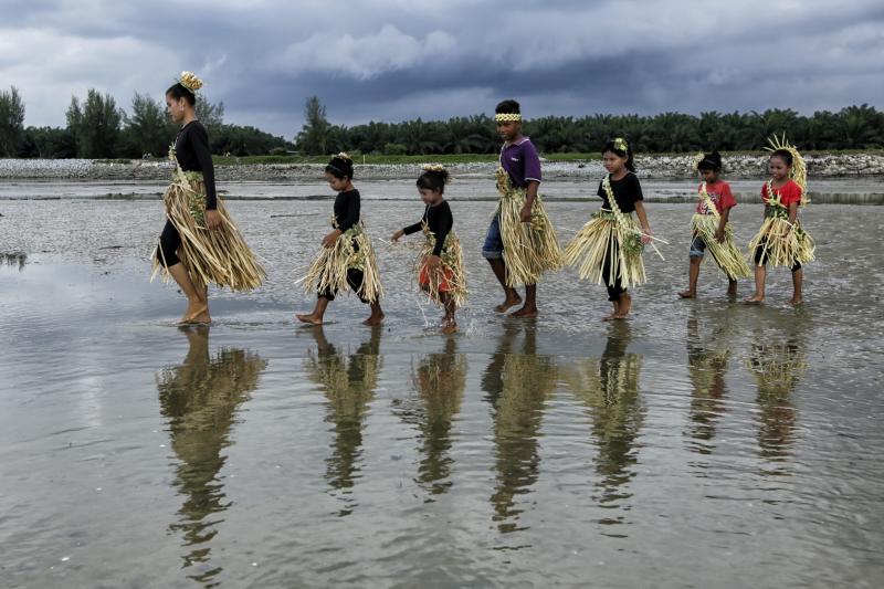Ceremonia de acción de gracias Puja Pantai en Kuala Lumpur