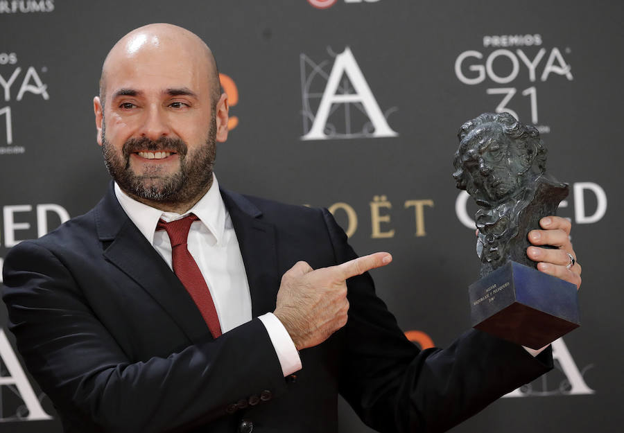 Los premiados de los Goya 2017