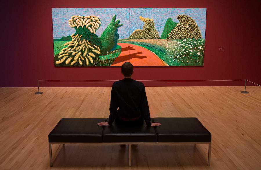 David Hockney, en el Tate Britain