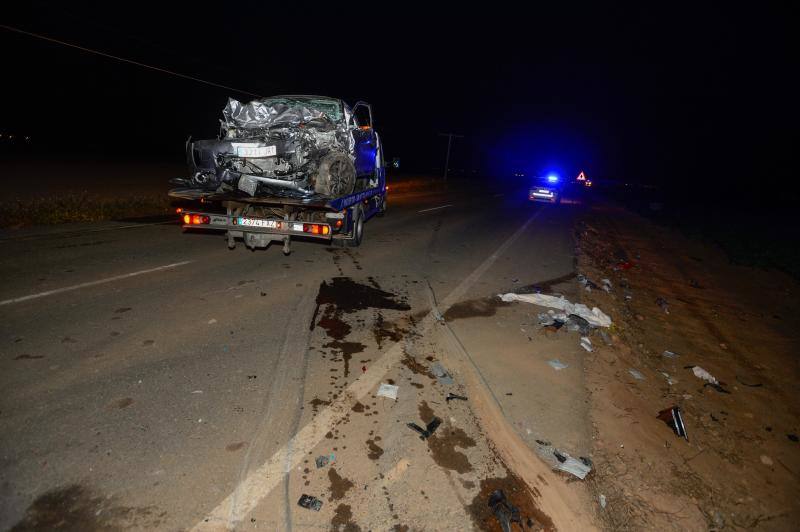 Mueren cinco jóvenes en un brutal accidente en Cartagena