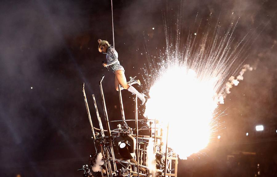 El espectáculo de Lady Gaga en la Super Bowl