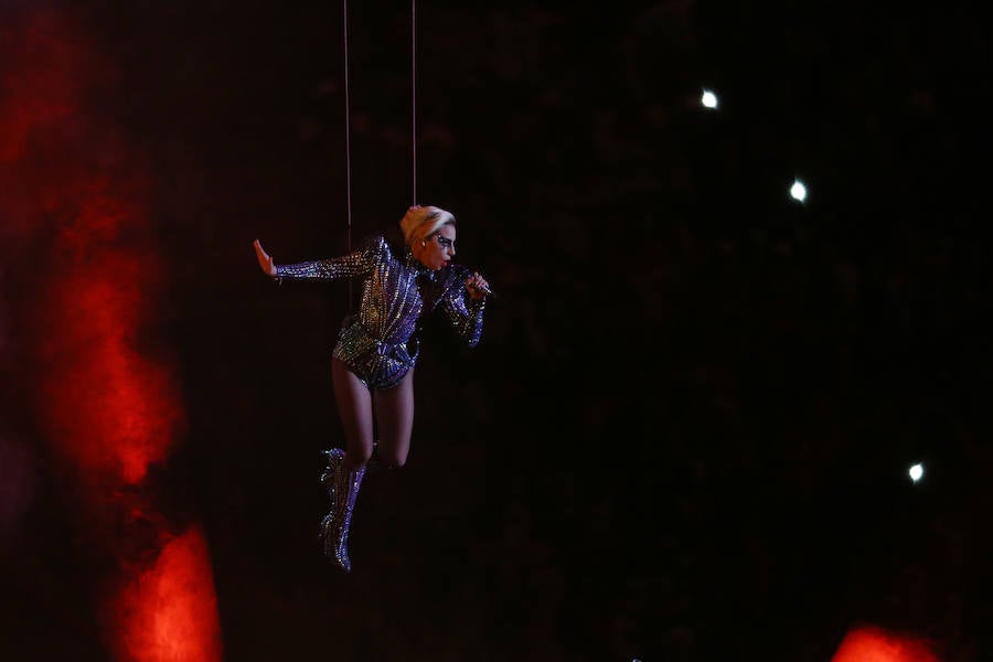 El espectáculo de Lady Gaga en la Super Bowl