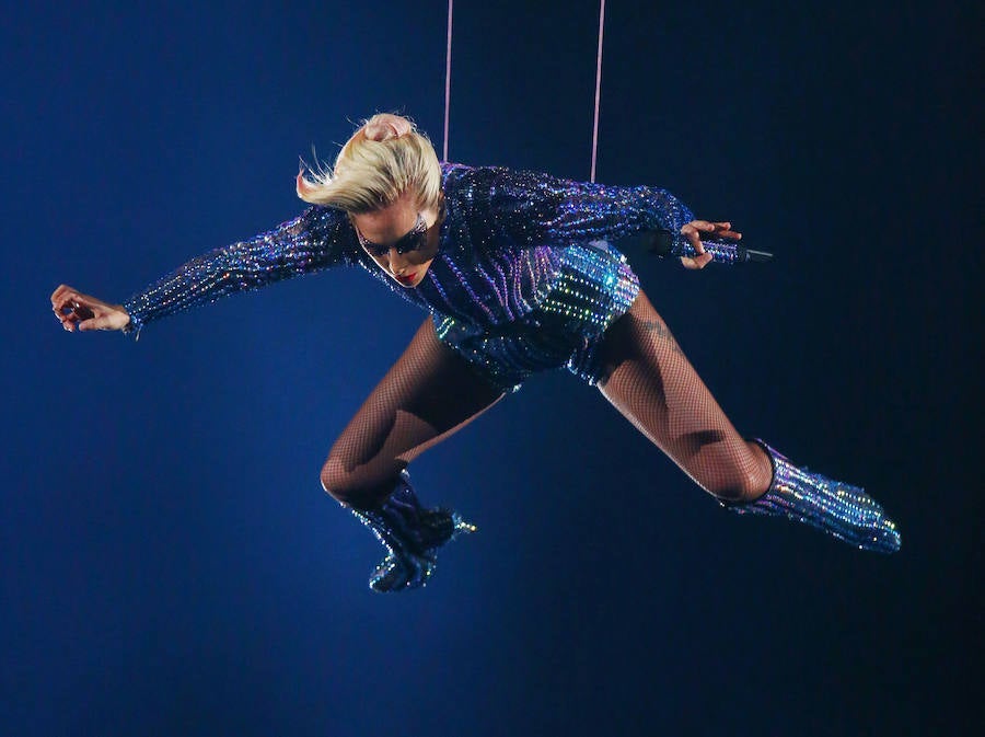 El espectáculo de Lady Gaga en la Super Bowl