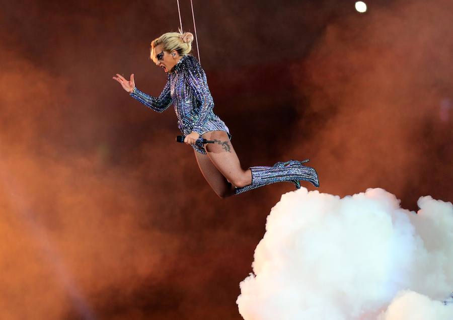 El espectáculo de Lady Gaga en la Super Bowl