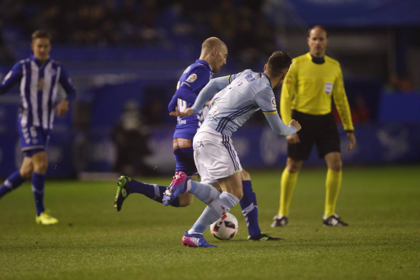 Semifinal de Copa entre el Alavés y el Celta