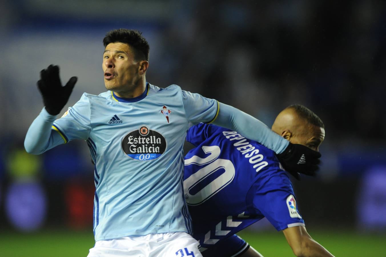 Semifinal de Copa entre el Alavés y el Celta