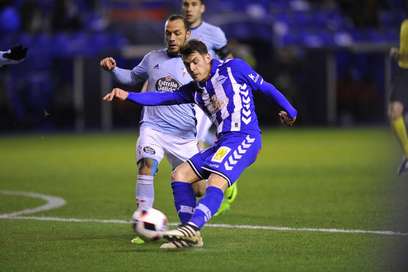 Semifinal de Copa entre el Alavés y el Celta