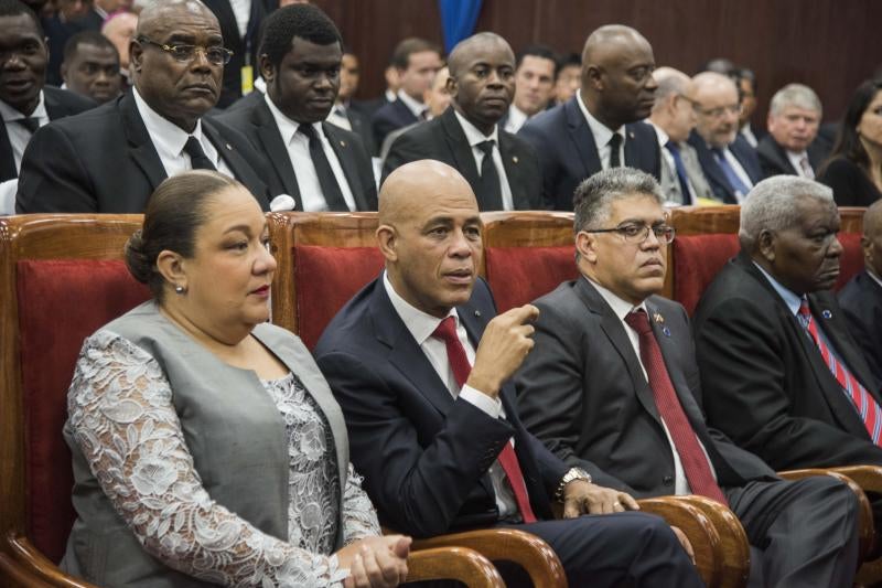 El empresario Jovenel Moise toma posesión como nuevo presidente de Haití