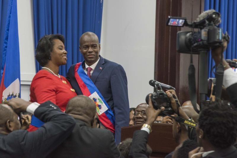 El empresario Jovenel Moise toma posesión como nuevo presidente de Haití