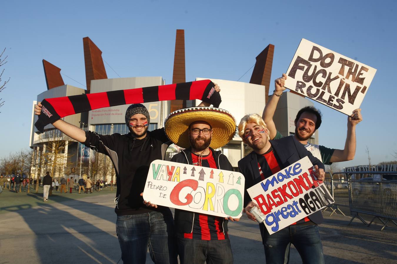 El Buesa acoge a los aficionados de todos los equipos