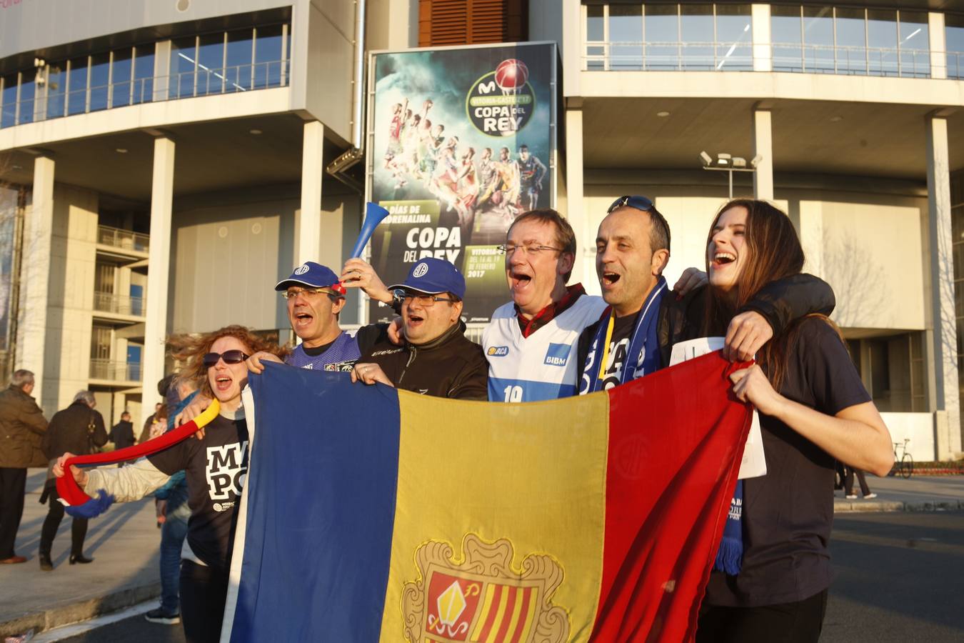 El Buesa acoge a los aficionados de todos los equipos