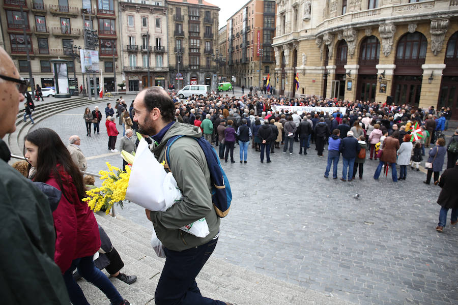 Movilización de los sindicatos en Bilbao