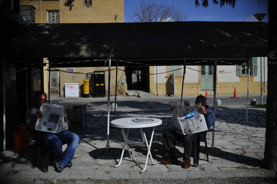 En la intensa Nicosia se pueden encontrar pequeñas islas de tranquilidad.