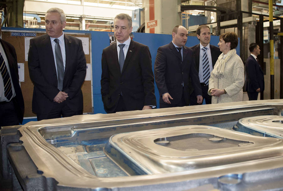 El lehendakari visita la sede de Matrici