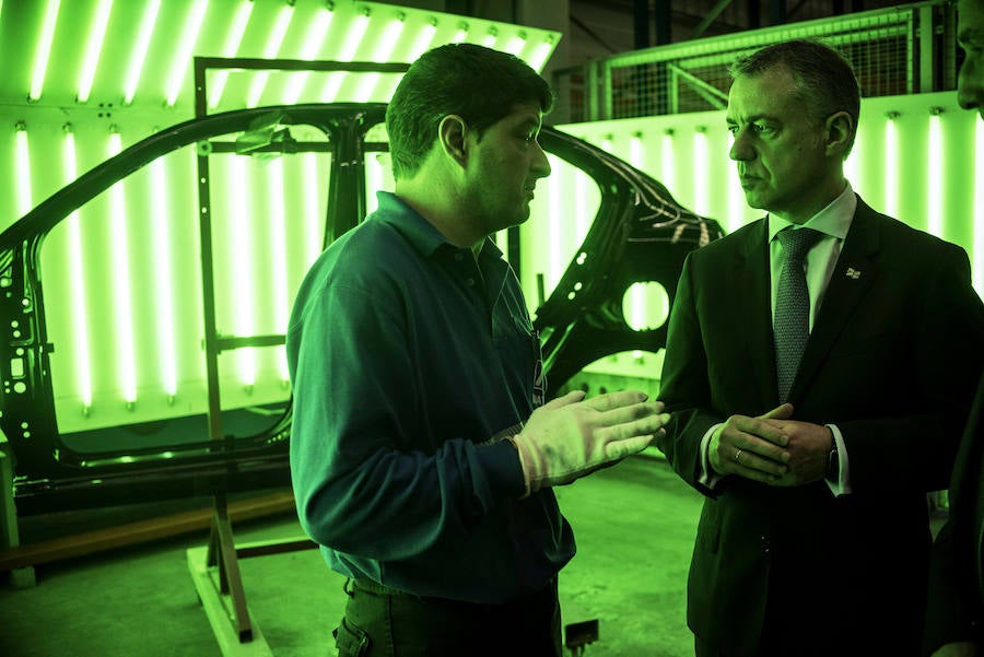 El lehendakari visita la sede de Matrici