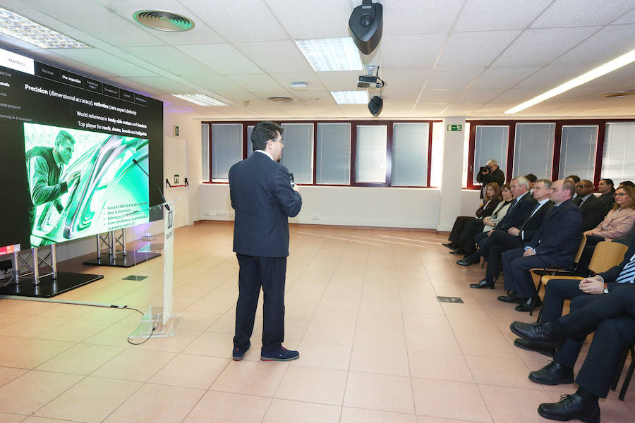 El lehendakari visita la sede de Matrici