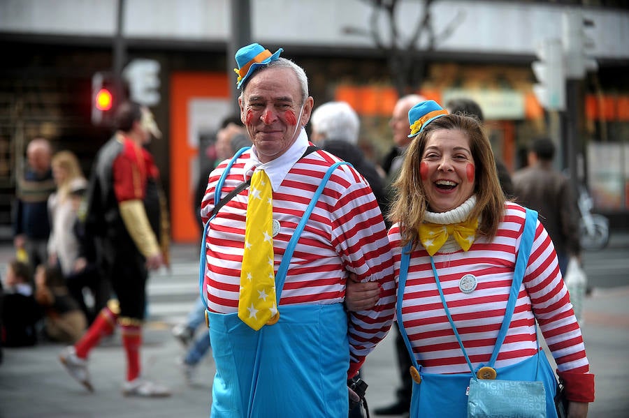 Bilbao se desmelena en los carnavales de 2017
