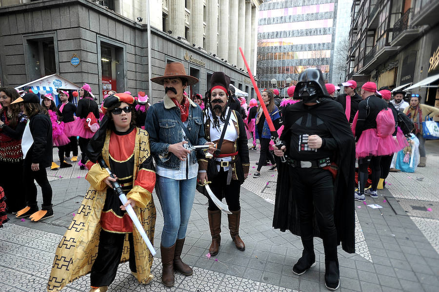 Bilbao se desmelena en los carnavales de 2017