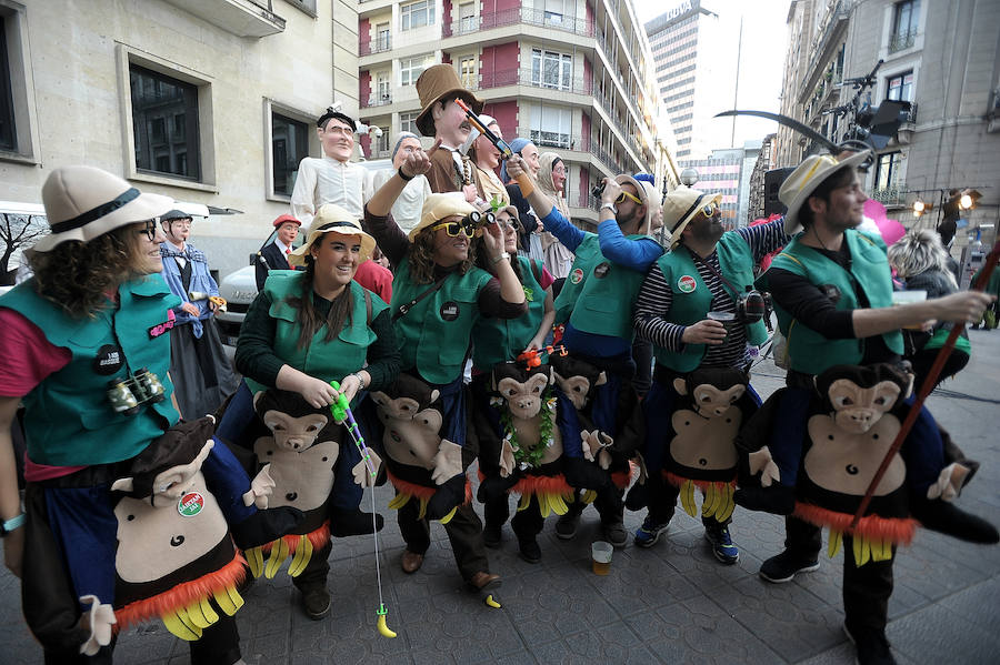 Bilbao se desmelena en los carnavales de 2017