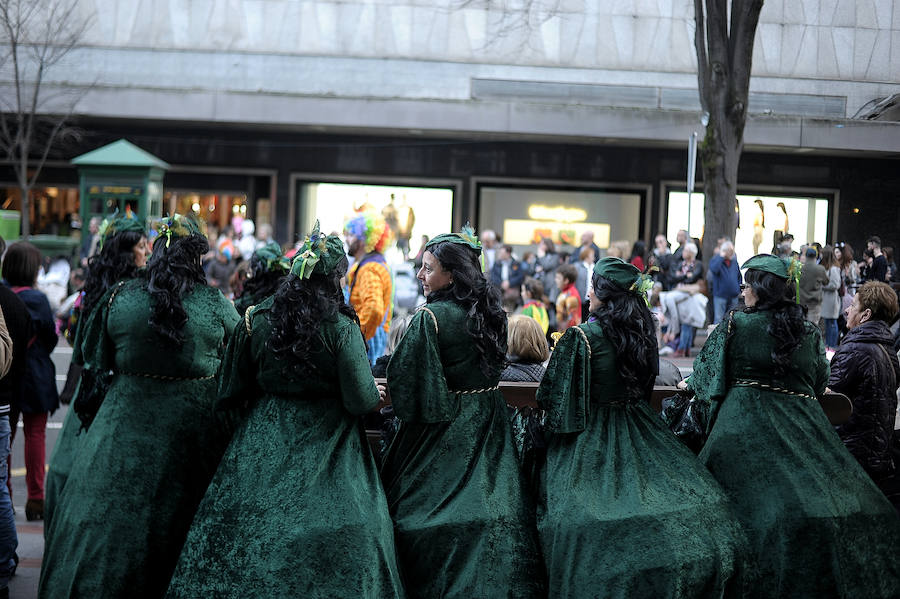 Bilbao se desmelena en los carnavales de 2017