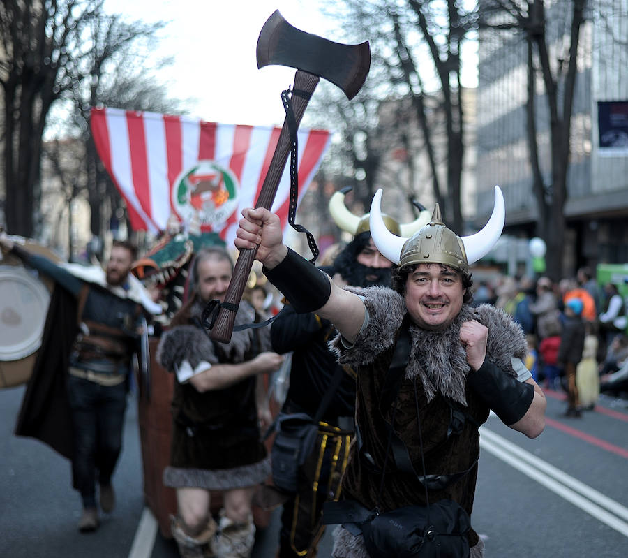Bilbao se desmelena en los carnavales de 2017