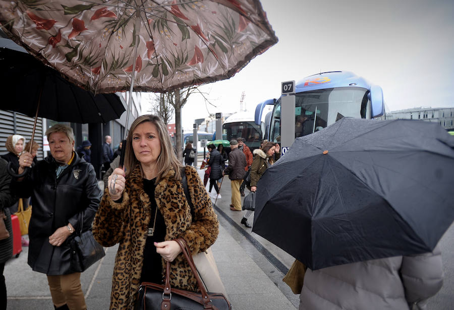 La estación provisional de Termibus