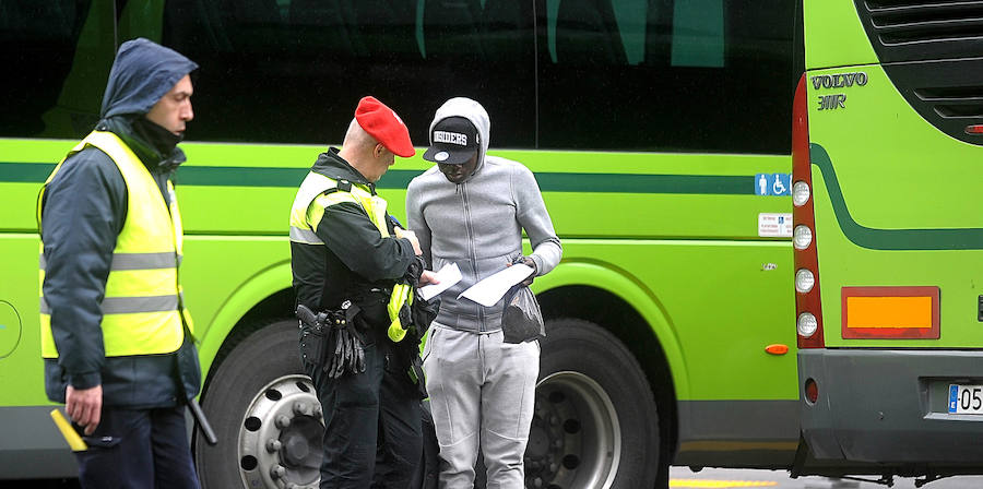 La estación provisional de Termibus