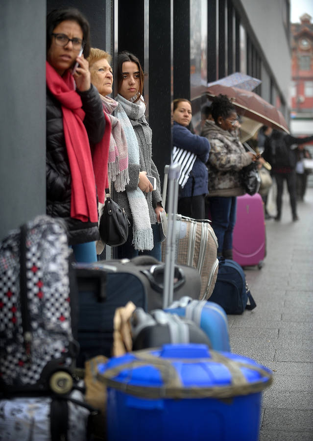 La estación provisional de Termibus