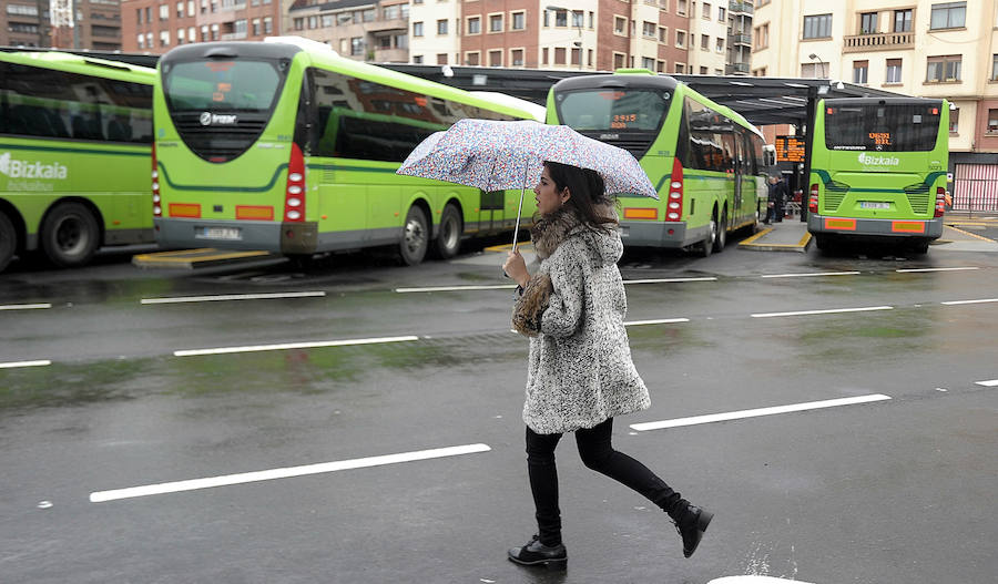 La estación provisional de Termibus