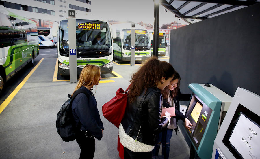 La estación provisional de Termibus