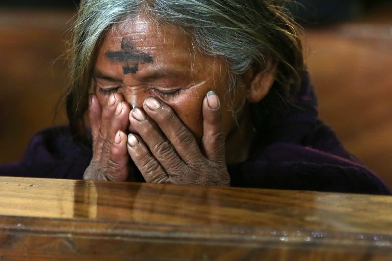 Miércoles de ceniza en Latinoamérica